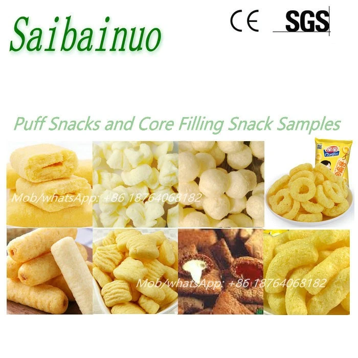 Core Filling Corn Sticks Extruder Machine